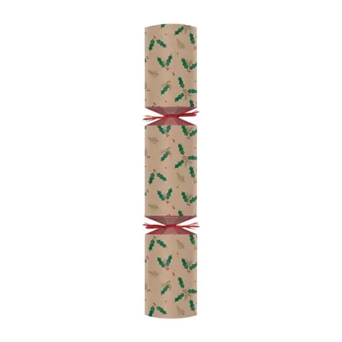 Kraft Jolly Holly Christmas Cracker 10" (50 Pack)