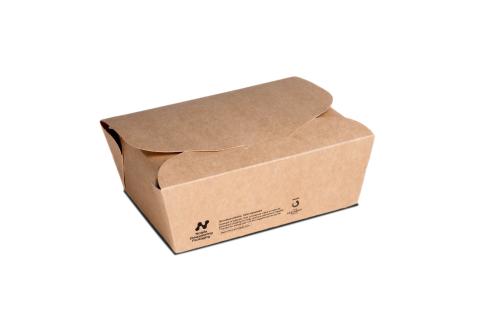 Notpla Food Box K8 1250ml Brown (250)