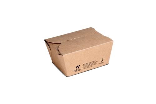 Notpla Food Box K1 750ml Brown (500)