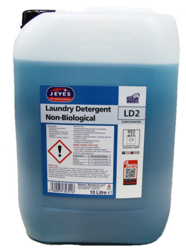 JEYES PRO LD2 SO-SOFT LAUNDRY DETERGENT NON-BIO (10L)