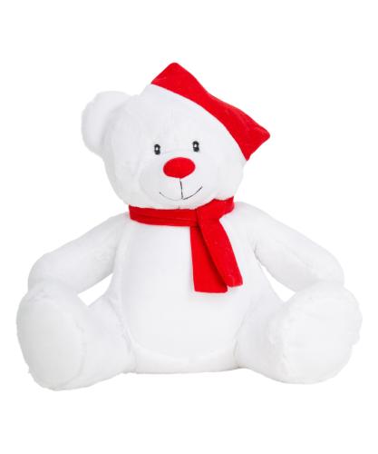 Zippie Christmas Bear White Size One Size