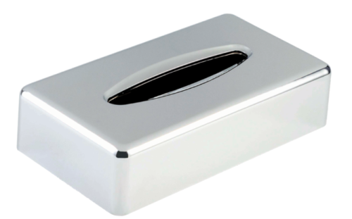 RECTANGULAR TISSUE BOX HOLDER CHROME (1)