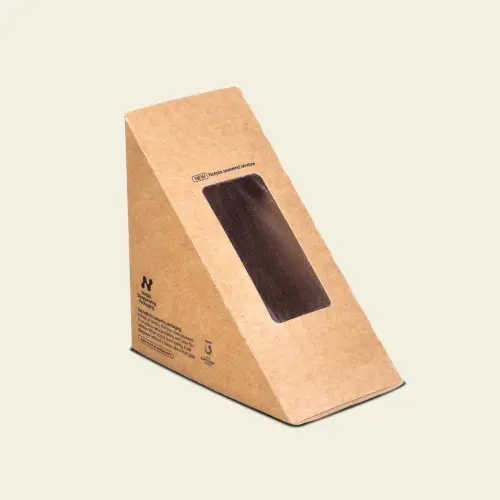 Notpla SeaView Deep Fill Sandwich Wedge 75mm (270)