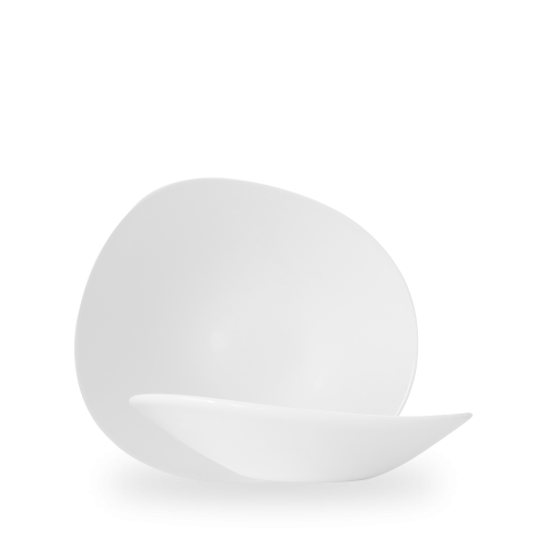 Churchill White Opal Organic Bowl 25cm (Pack of 12)