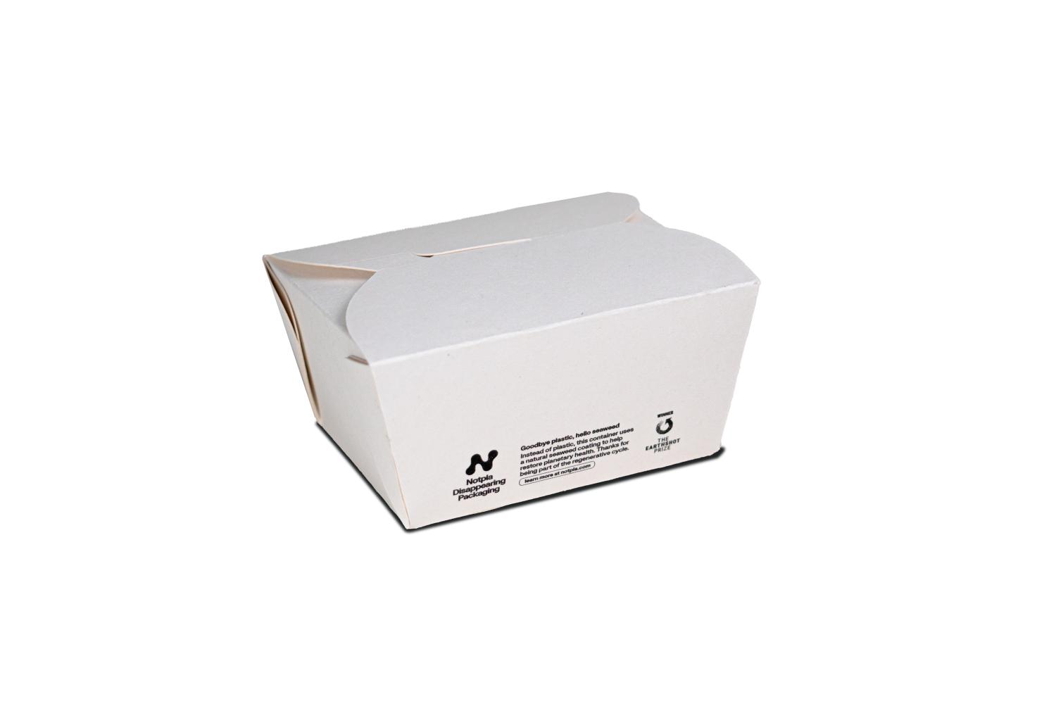 Notpla Food Box K1 - 750ml - White (500)