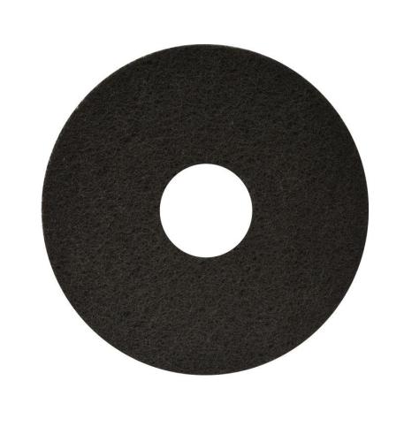 17" Black Floor Pads