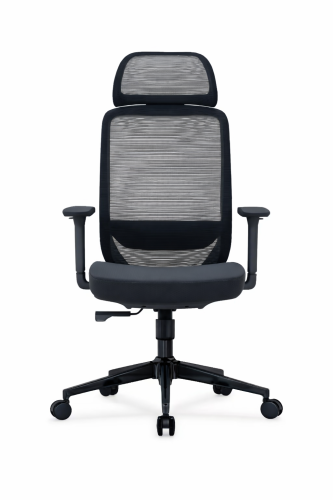 Hoylake High Back Executive Mesh Task Chair - Black Base - 3D ...