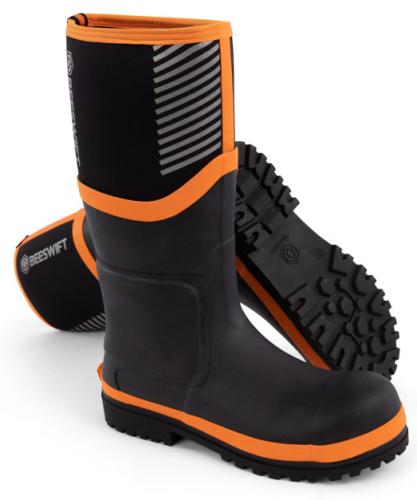 Beeswift Neo-Force Neoprene Full Safety Wellingtons Black