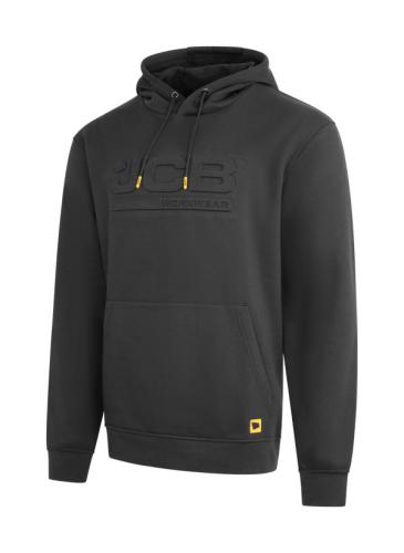 JCB Embossed Hoody Black