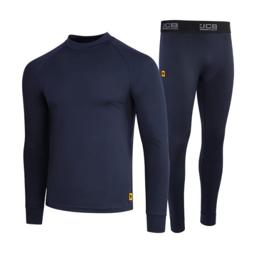 JCB Base Layer Set Navy