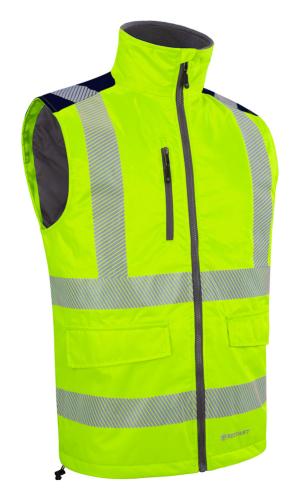 Beeswift Two Tone Hi-Vis Bodywarmer