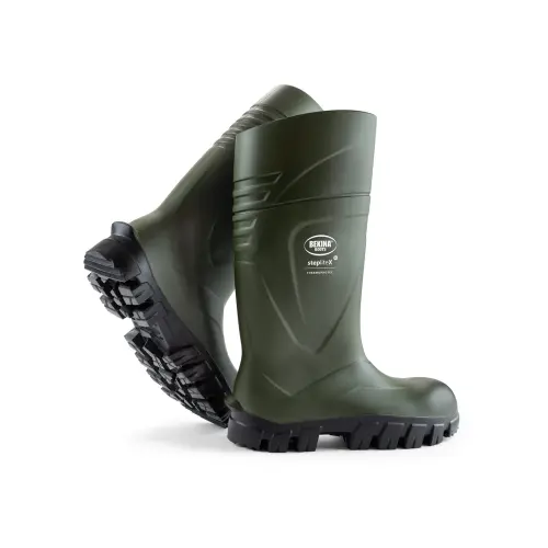 Bekina StepliteX ThermoProtec S5 Safety Wellington Boots - Non-Metallic Toe Cap & Midsole, Insulating to -40°C - Green