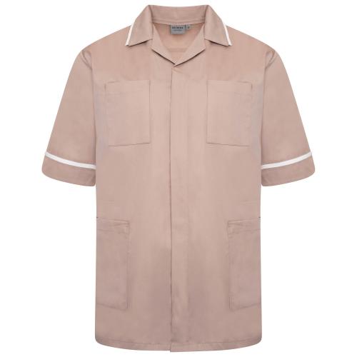 Male Tunic Biscuit/White Trim 32