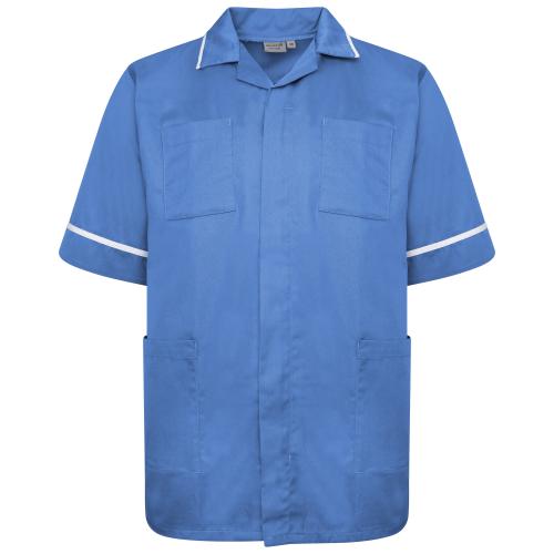 Male Tunic Hospital Blue/White Trim 32