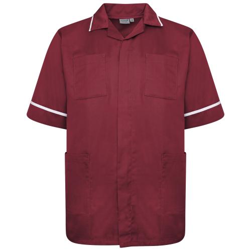 Male Tunic Maroon/White Trim 32