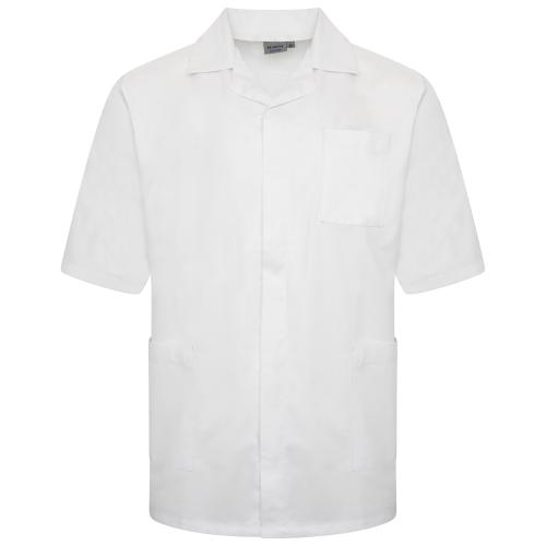 Male Tunic with Epaulette Loops White