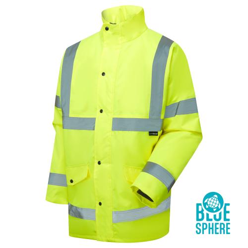 Supertouch Eco Hi Vis Yellow Parka