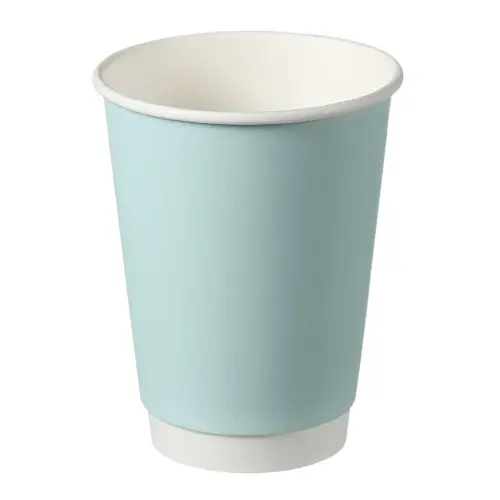 12oz Confetti Double Wall Cup - Baby Blue
