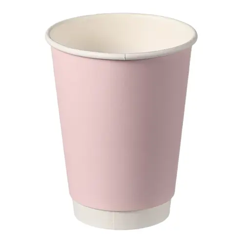 12oz Confetti Double Wall Cup - Soft Pink
