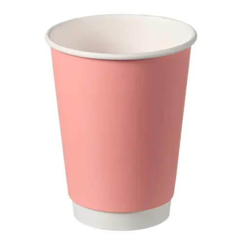 12oz Confetti Double Wall Cup - Coral