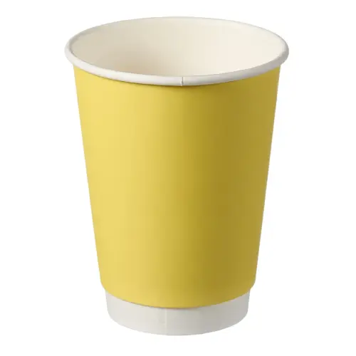 12oz Confetti Double Wall Cup - Yellow