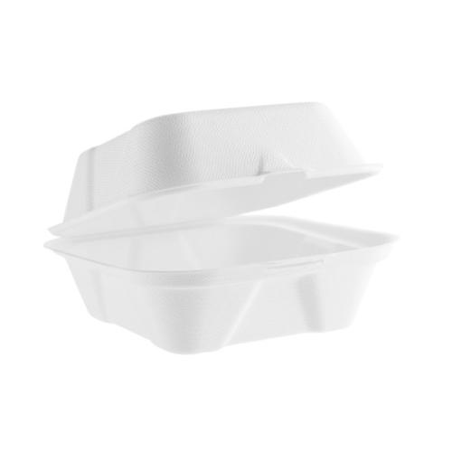 6in/150mm Nourish moulded fibre burger box - Pack of 500