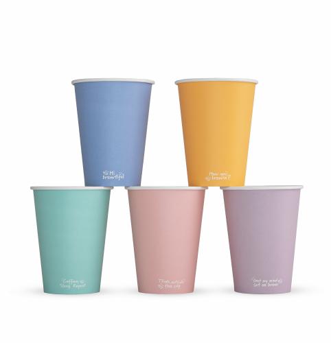 12oz Feel Good hot cup, 89-Series Pack of 1000