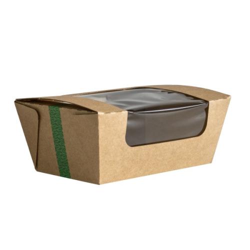 6 x 4in microflute hinged window hot box
