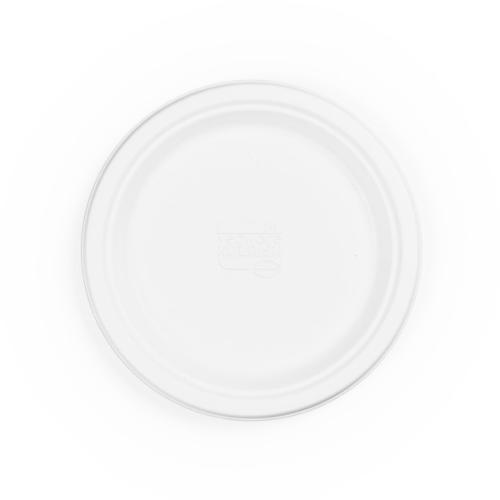 9in/225mm source-reduced Nourish moulded fibre plate - Pack of 500
