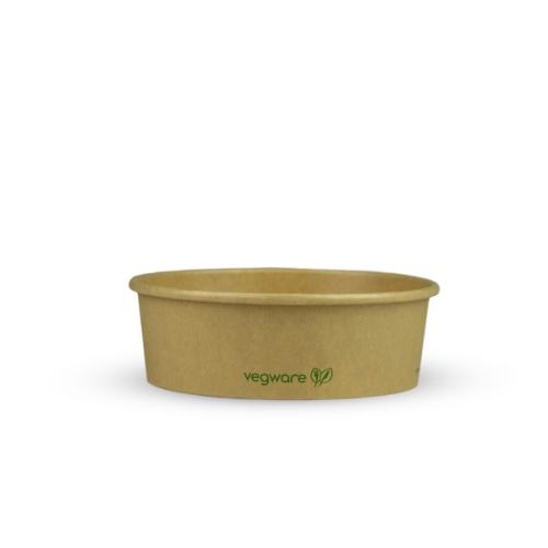 16oz/500ml round kraft food container, 150-Series - Pack of 300
