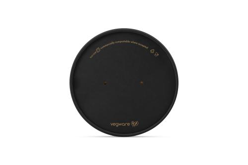 Round black paper lid, 150-Series