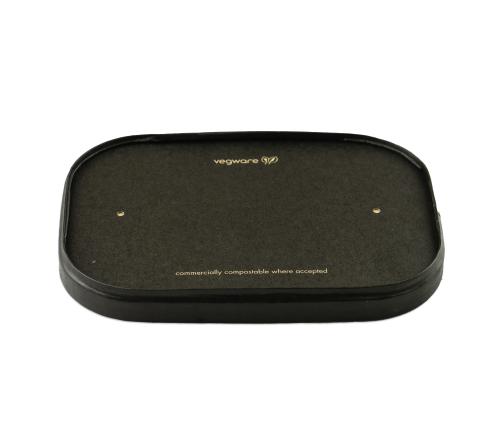 Rectangular black paper lid