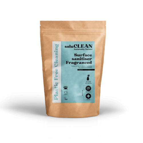 SoluCLEAN Surface Sanitiser Refill Pouch (Pack of 10) ZLC13266