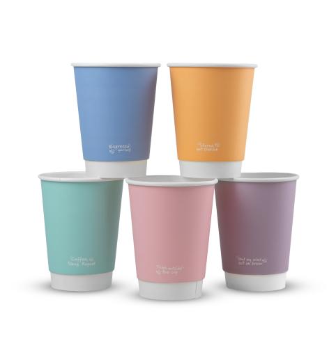 12oz Feel Good double wall hot cup, 89-Series - Pack of 500