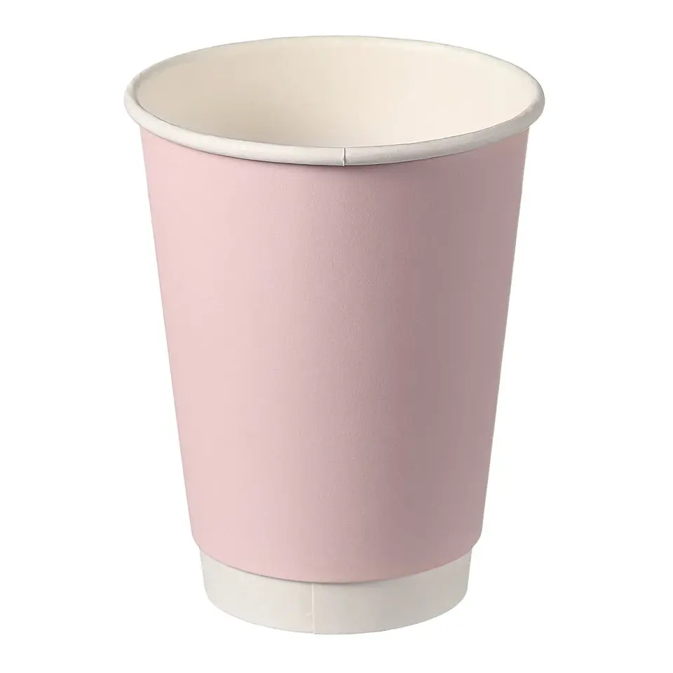 12oz Confetti Double Wall Cup - Soft Pink