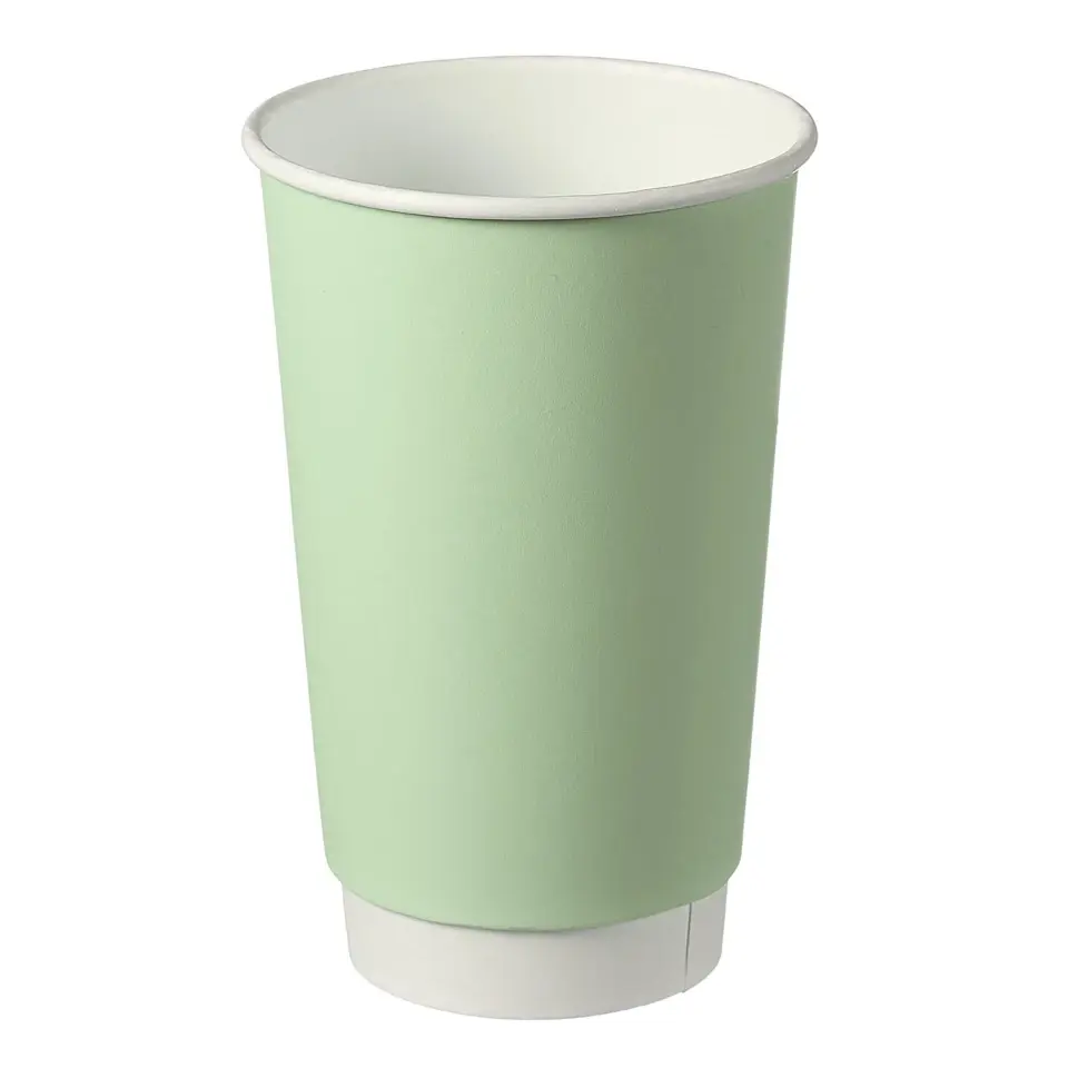 12oz Confetti Double Wall Coffee Cup - Mint Green