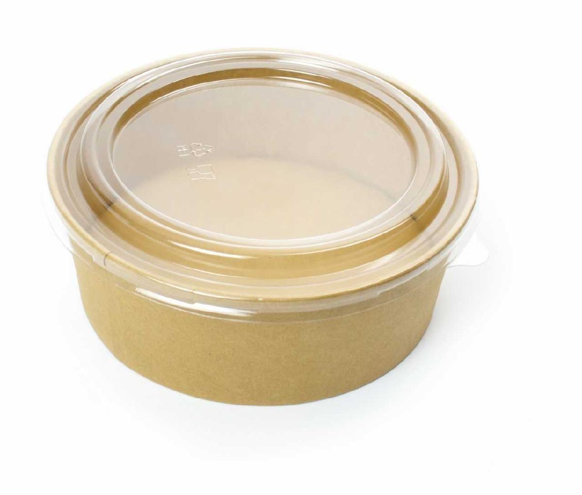 Kraft Bowl with Lid