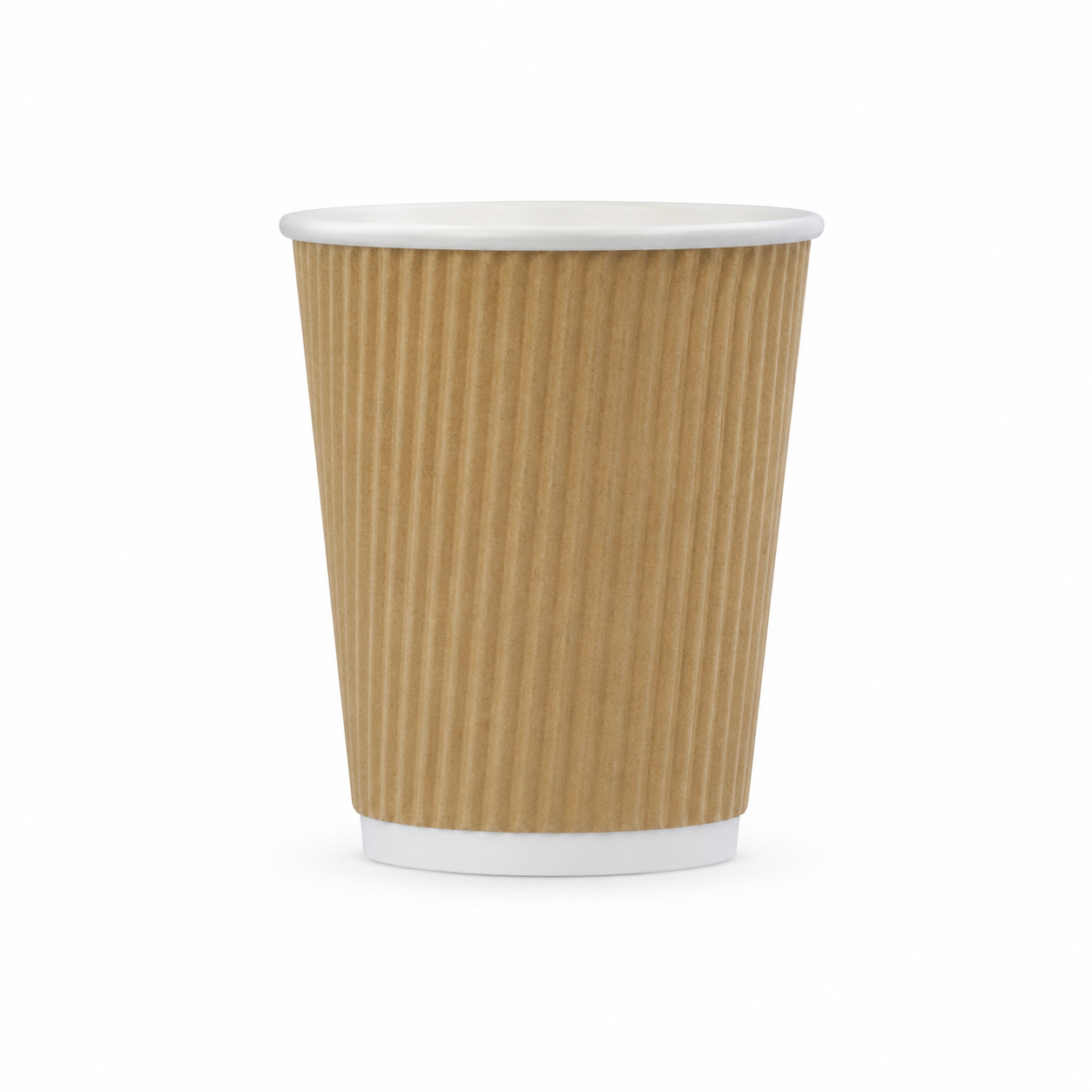 8oz Brown Kraft ripple cup