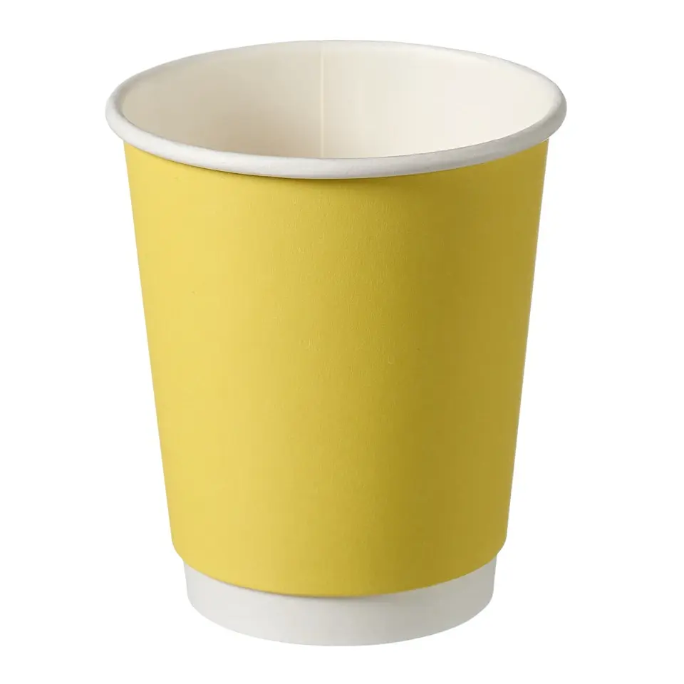 8oz Confetti Cup - Yellow