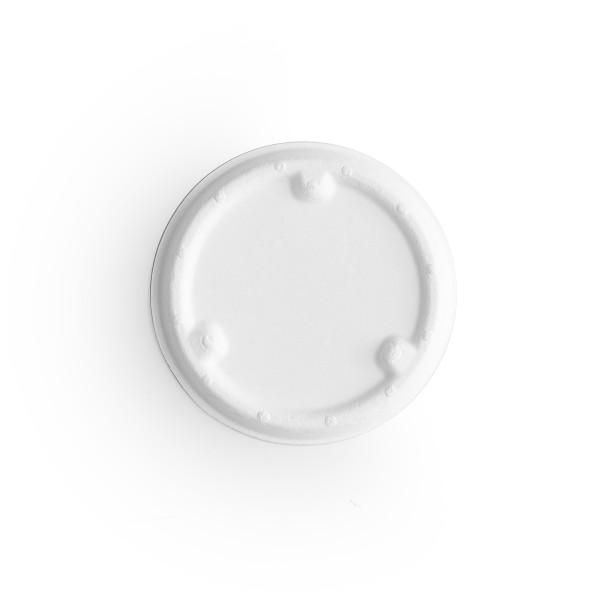 Bagasse portion pot lid (fits 2oz bagasse pot)
