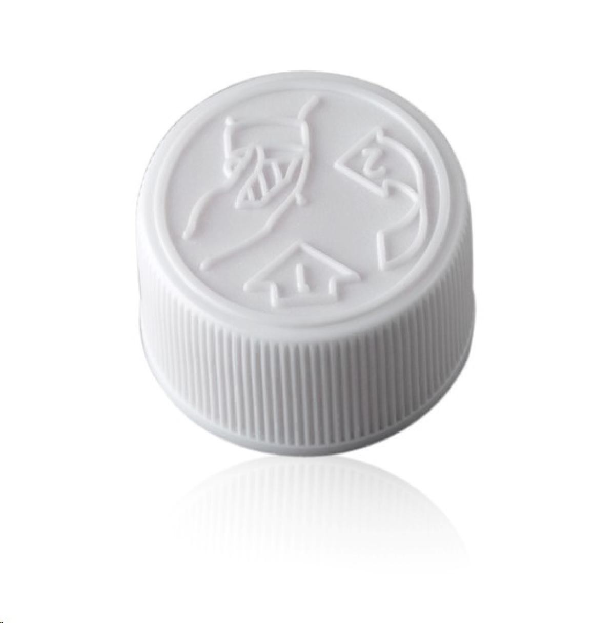 Child resistant caps - 24mm - 100 caps per case