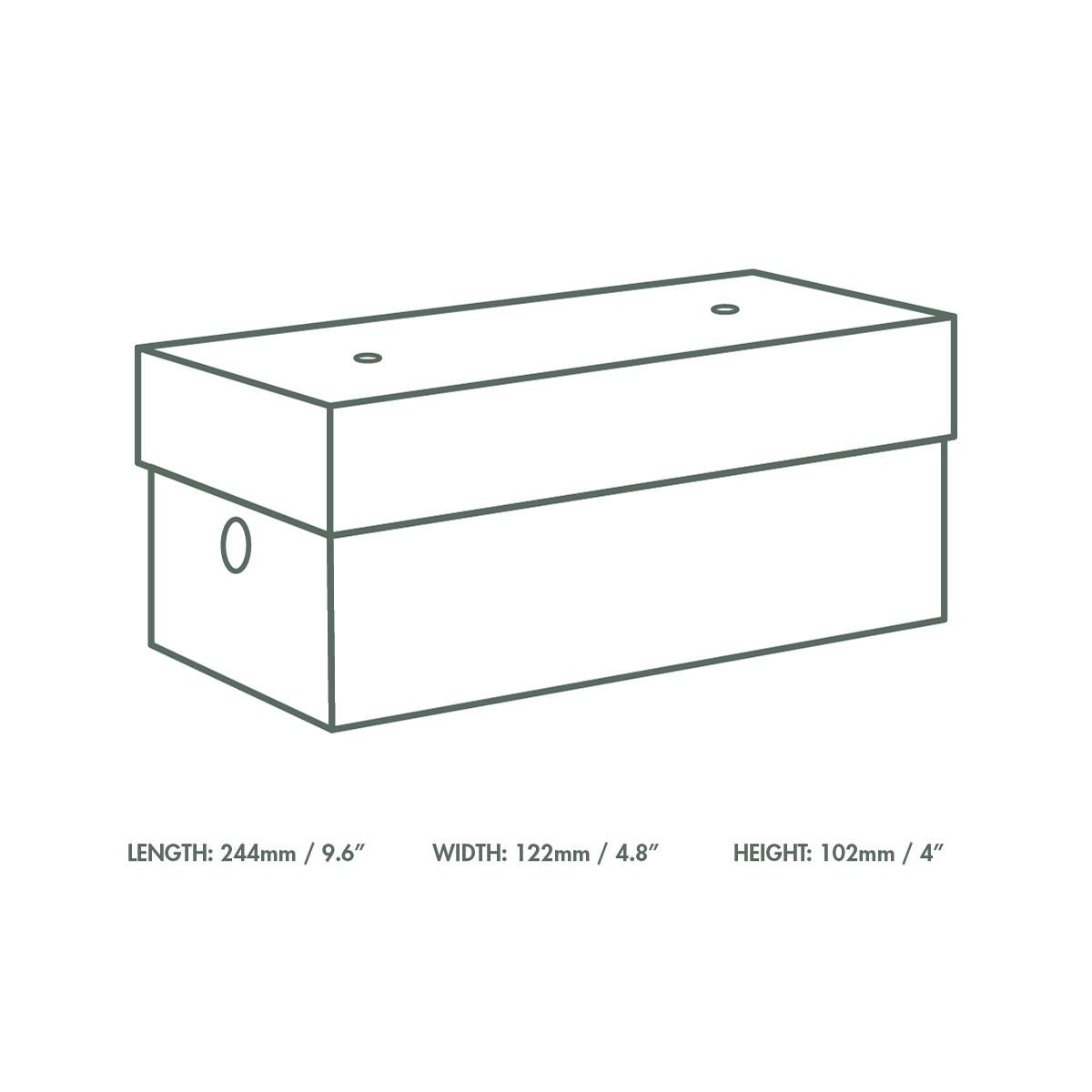 BOX9X5 Dimensions