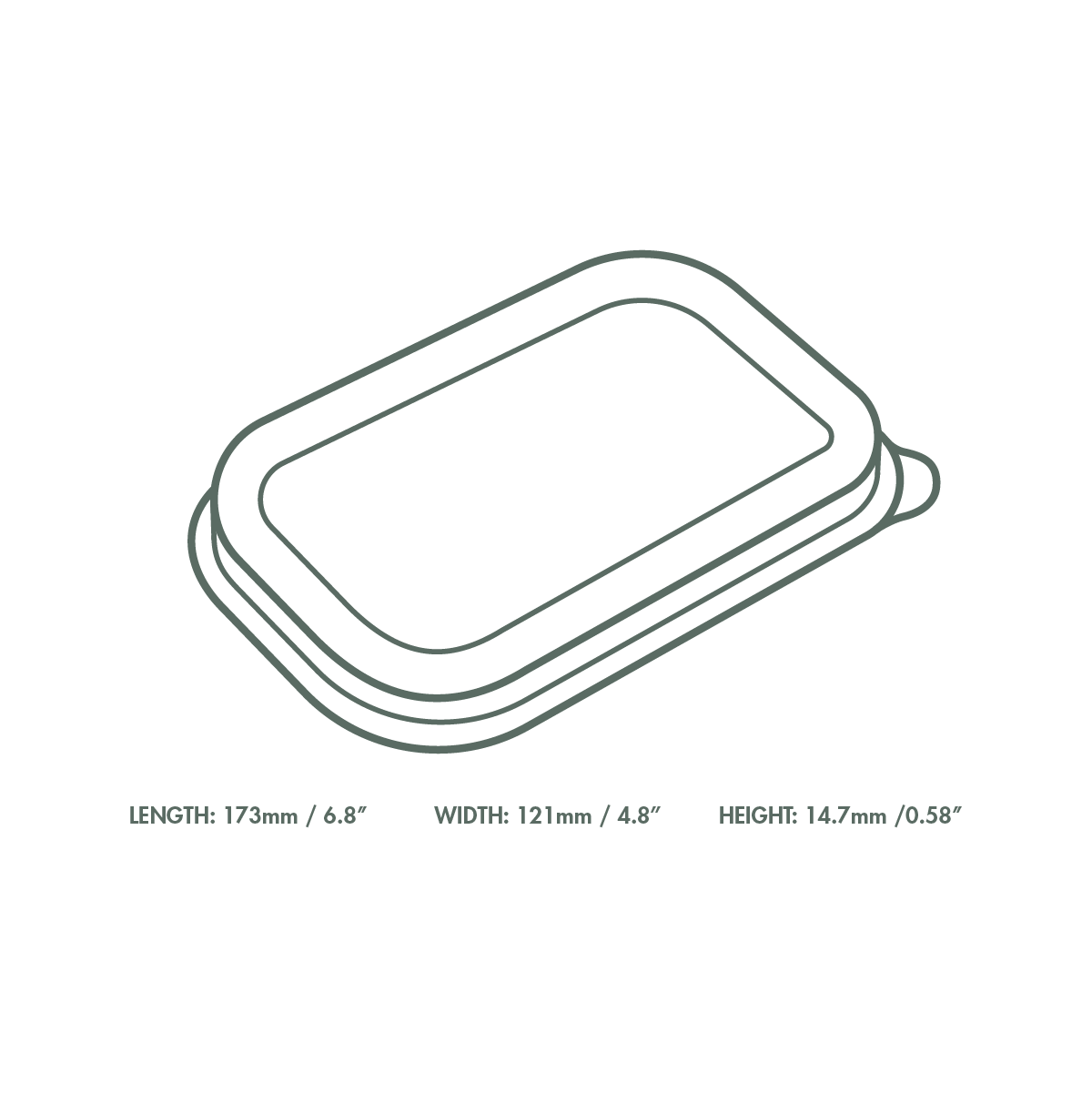 SLID-7X5 Dimensions