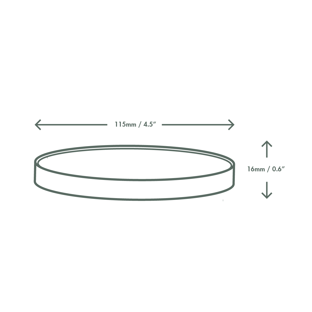 VLID115P Dimensions