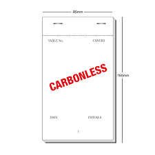 Order pad - 50 sheet - triple Ncr - 165X95mm