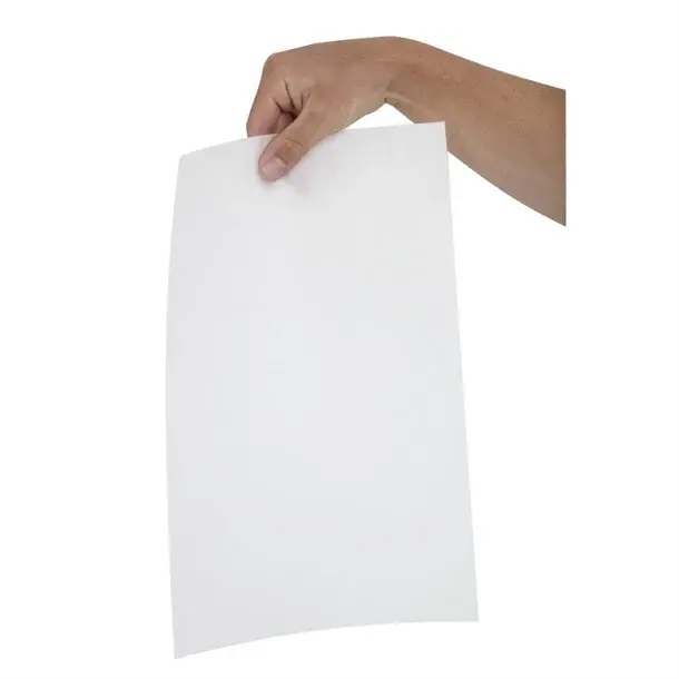 Greaseproof paper sheets - white - 255x406mm