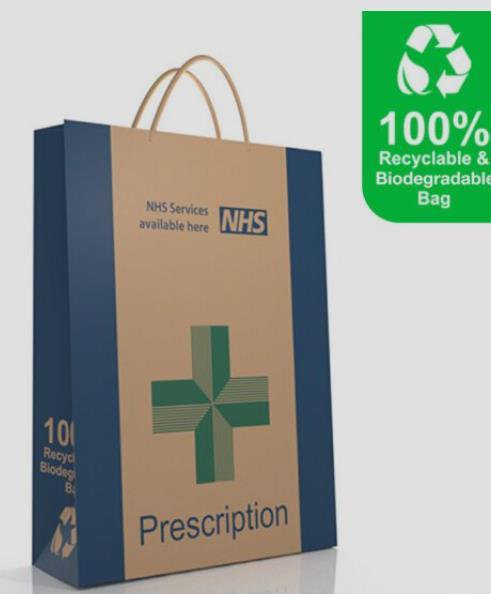 New Handled Script Bag 400mm x 320mm x110mm