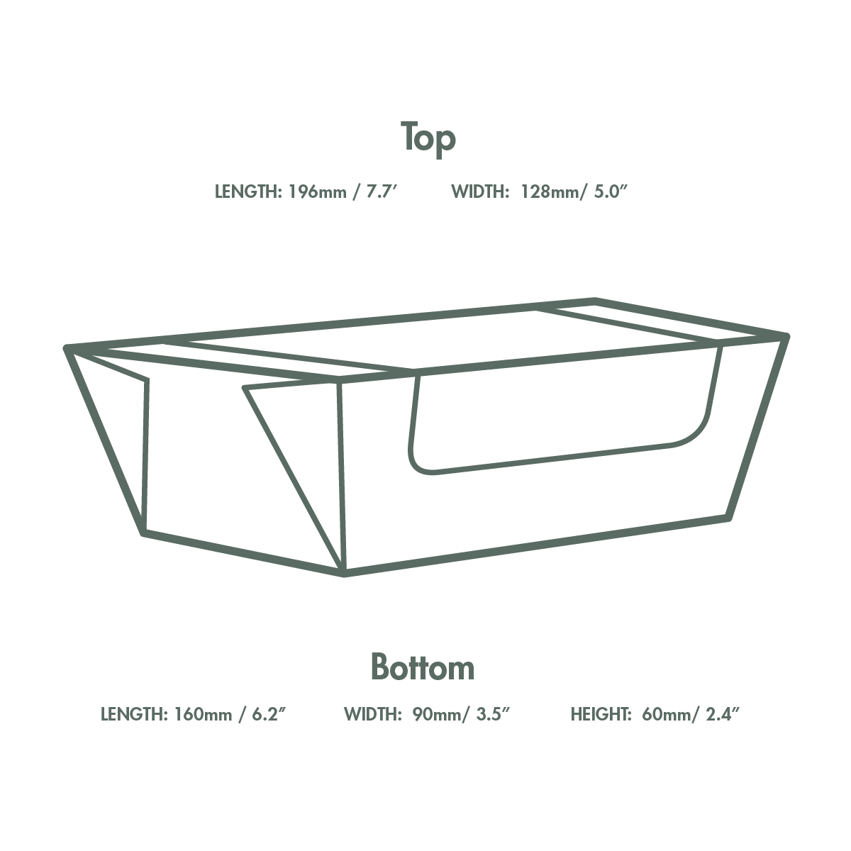 MFWB-8X5 Dimensions