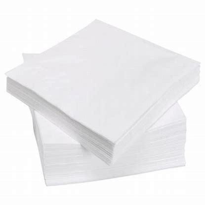 Napkin 2 Ply 40cm white - 8 fold