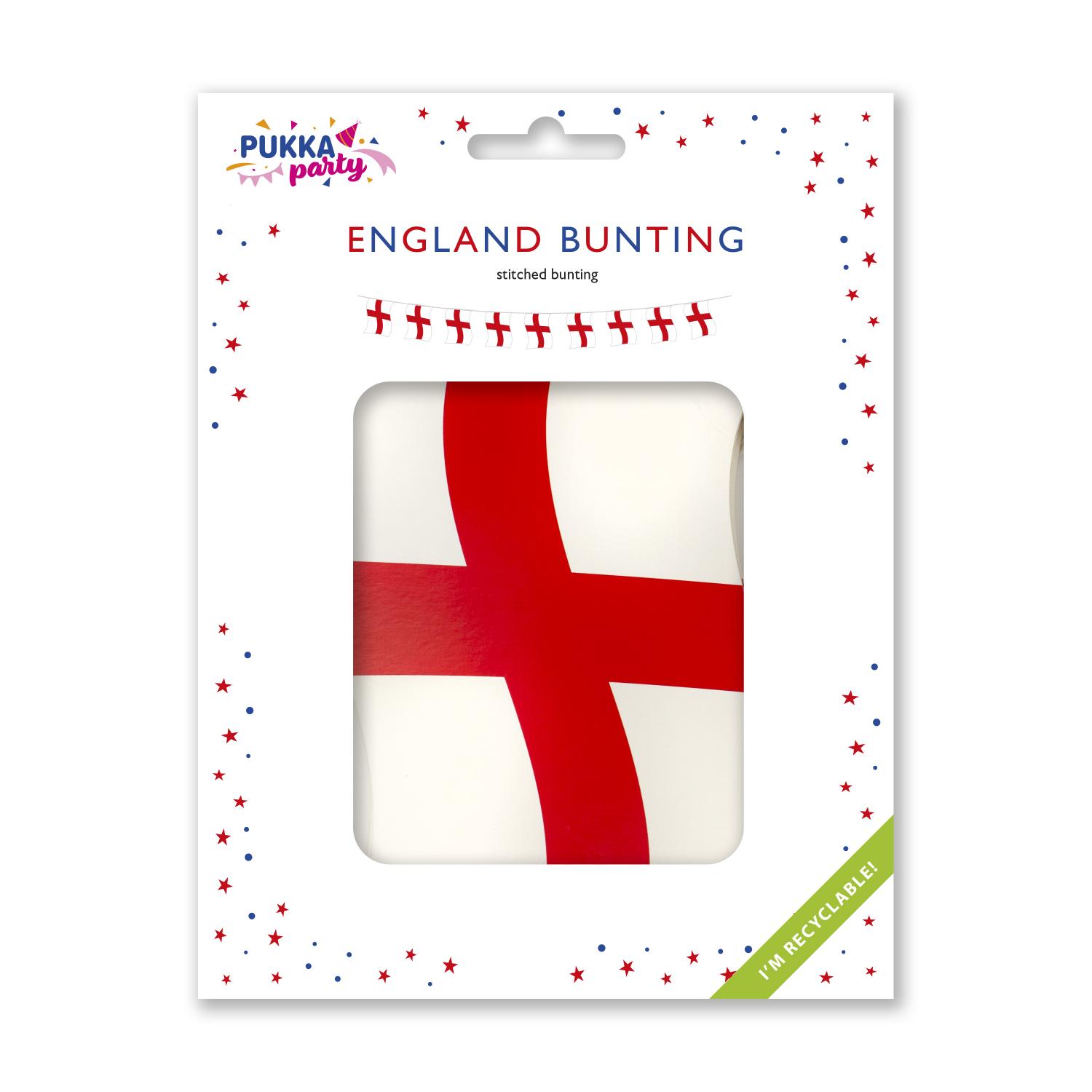 England Flag Bunting